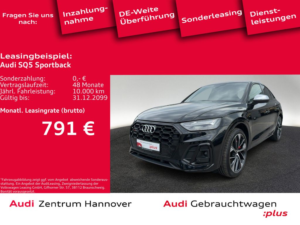 Audi SQ5 Sportback 55 TDI quattro AHK Luft Memory Nav