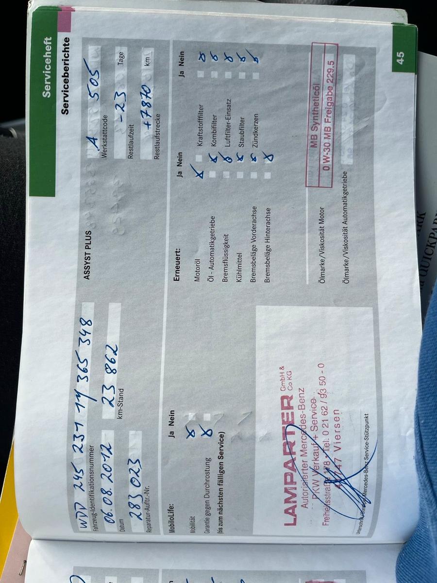 Mercedes-Benz B150 2008 — photo 8