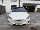 Tesla Model X neuer100D Folie Perlweiß Matt Metallic  - weiße Tesla Model X