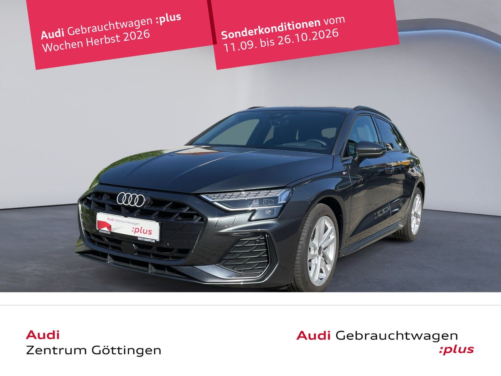 Audi A3 Sportb. S line 30TFSI S tr. LED+AHK+SONOS+ASG