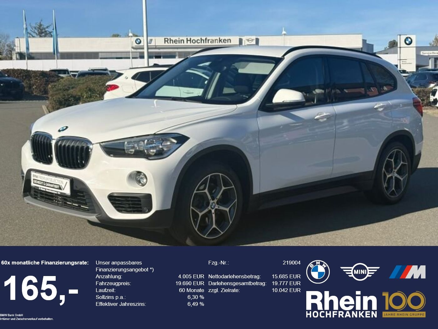 BMW X1 xDrive20i Advantage NAVI KLIMA SHZ LORDOSE foto 1