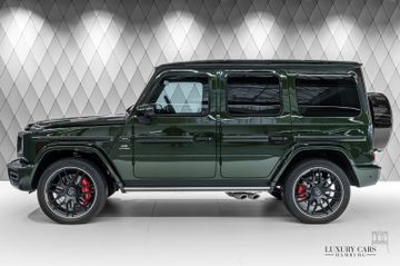 G 63 AMG 2023 OLIVE GREEN/RED MASSAGE BURMESTER