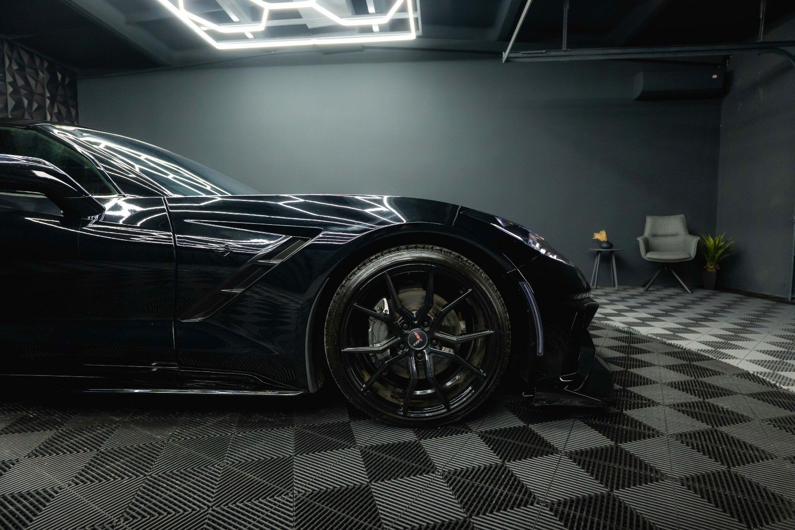Fahrzeugabbildung Corvette C7 6.2 V8 Stingray 3LT Z06-Design Targa Perform.
