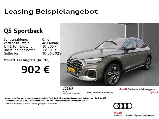 AUDI Q5 Sportback 50 TFSI e qu. S line S tronic *ACC*