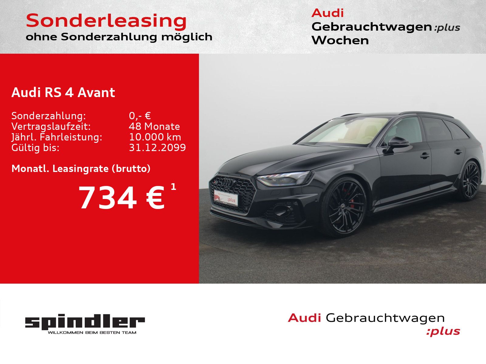 Audi RS 4 Avant TFSI quattro / Vmax280, Matrix, AHK