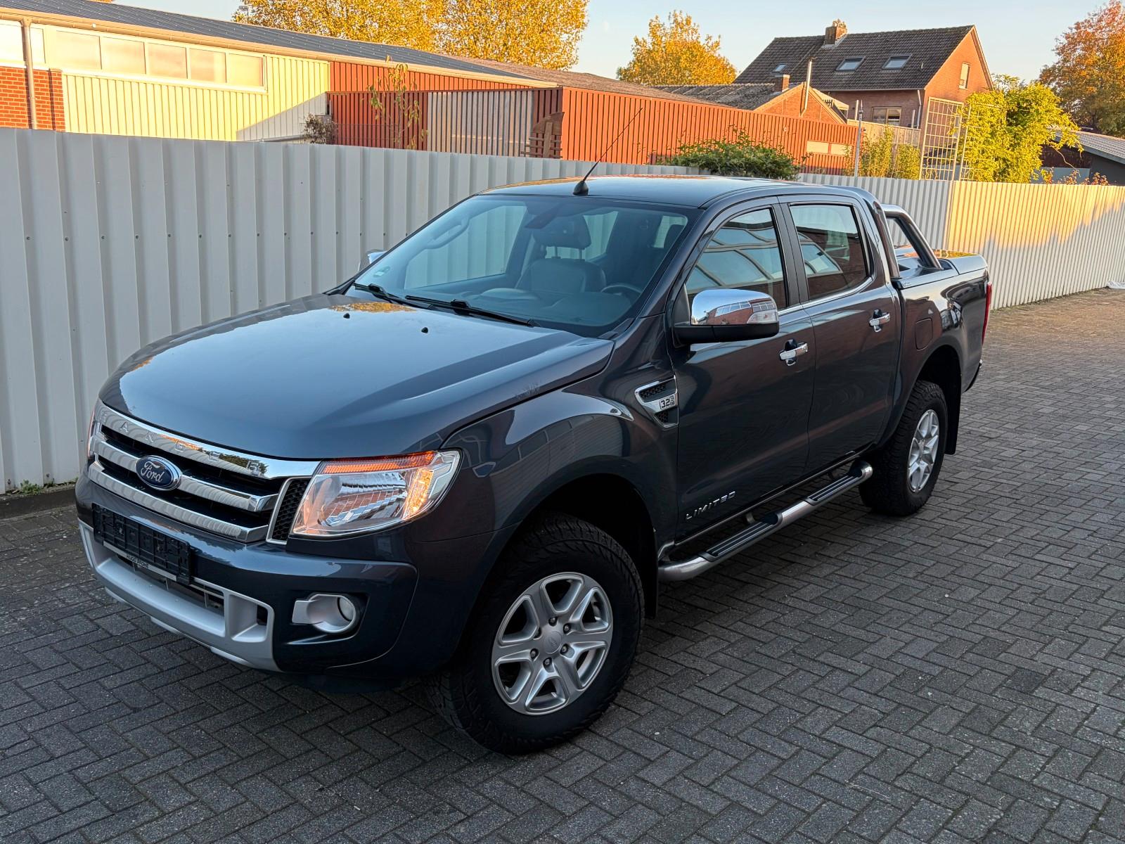 Ford Ranger 3.2 TDCi 200 ch Limited Double Cabine 4x4 • Cuir • GPS • Caméra • Attelage 3,35 t