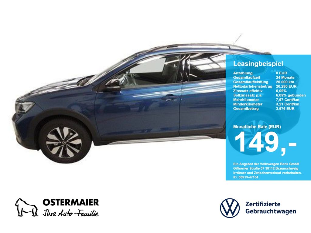 Volkswagen Taigo GOAL 1.0TSI 116PS ACC.5J-G.NAVI+VC.2xPDC.L