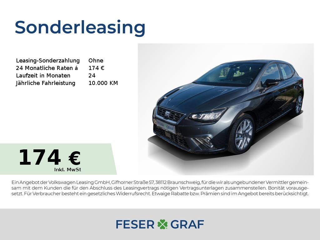 Seat Ibiza FR 1.0 TSI DSG/NAVI/FULLLINK/SHZ/RFK