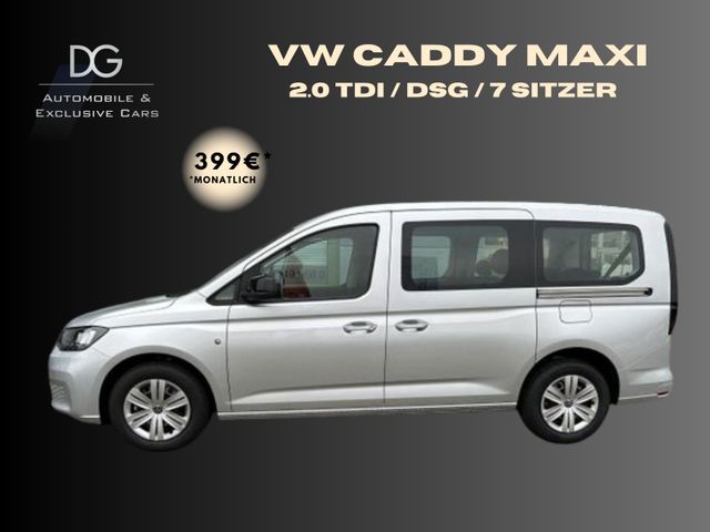 Volkswagen Caddy Maxi 2.0 TDI 7 Sitzer DSG  399€*