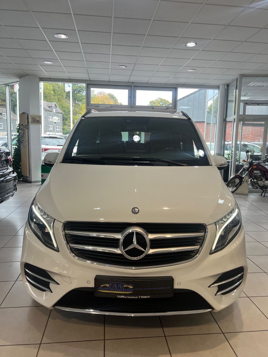 Fahrzeugabbildung Mercedes-Benz V 250 d 4MATIC lang AMG LINE *PANO*Perlmutt-Weiß