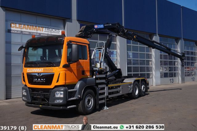 MAN TGS 26.420 HMF 21 ton/meter laadkraan