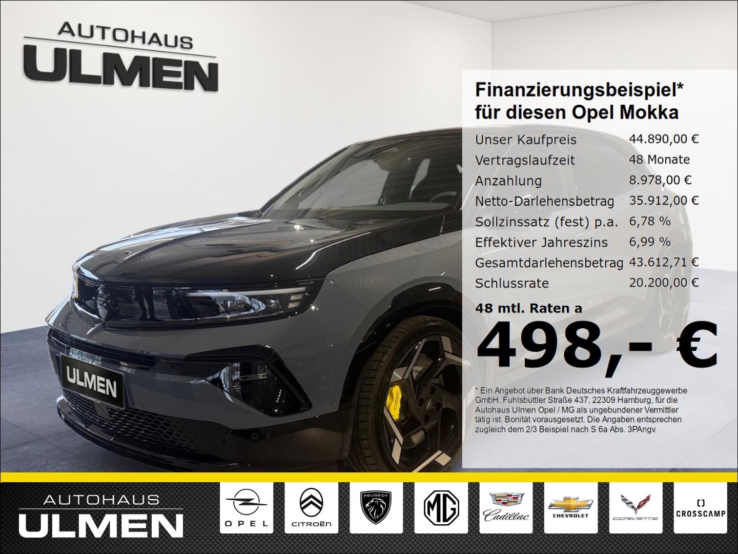 Opel Mokka GSE Electric 281PS Sportpaket Navi Digital