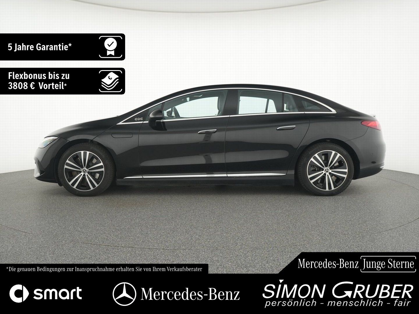 Fahrzeugabbildung Mercedes-Benz EQE 350+ Electric Art Int/Ext Ambi Memory LED