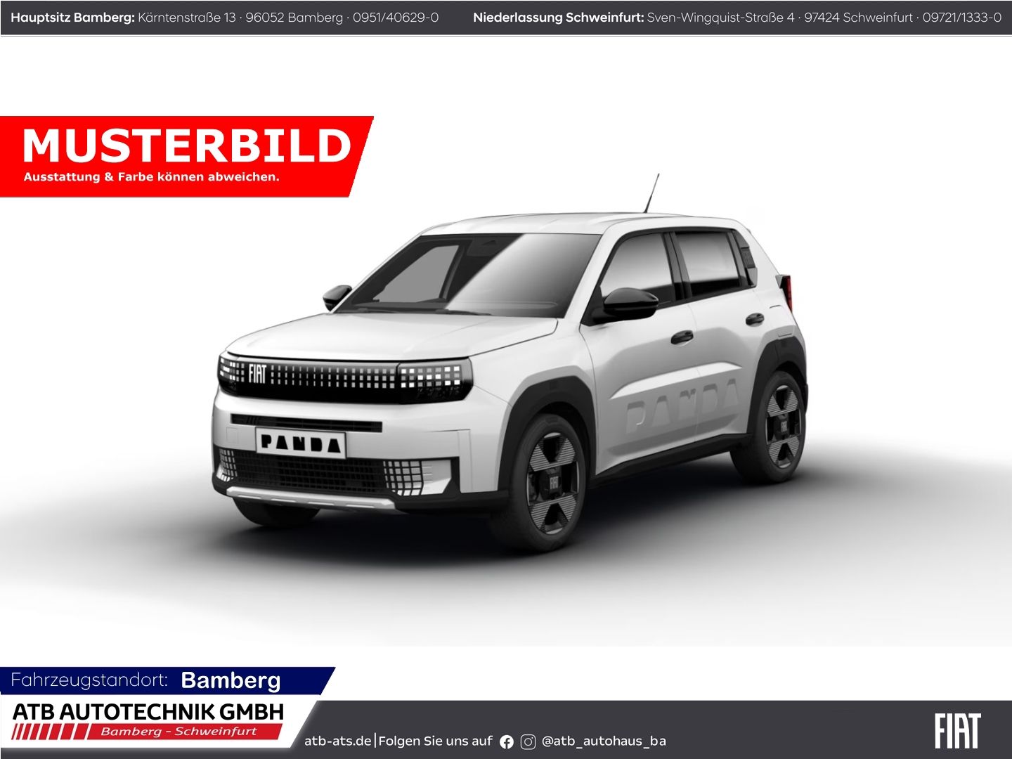 Fahrzeugabbildung Fiat Grande Panda La Prima Elektro,Navi, PDC,Winterpa