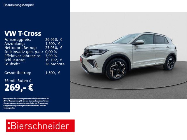 Volkswagen T-Cross 1.5 TSI DSG R-Line AHK MATRIX NAVI CAM 1