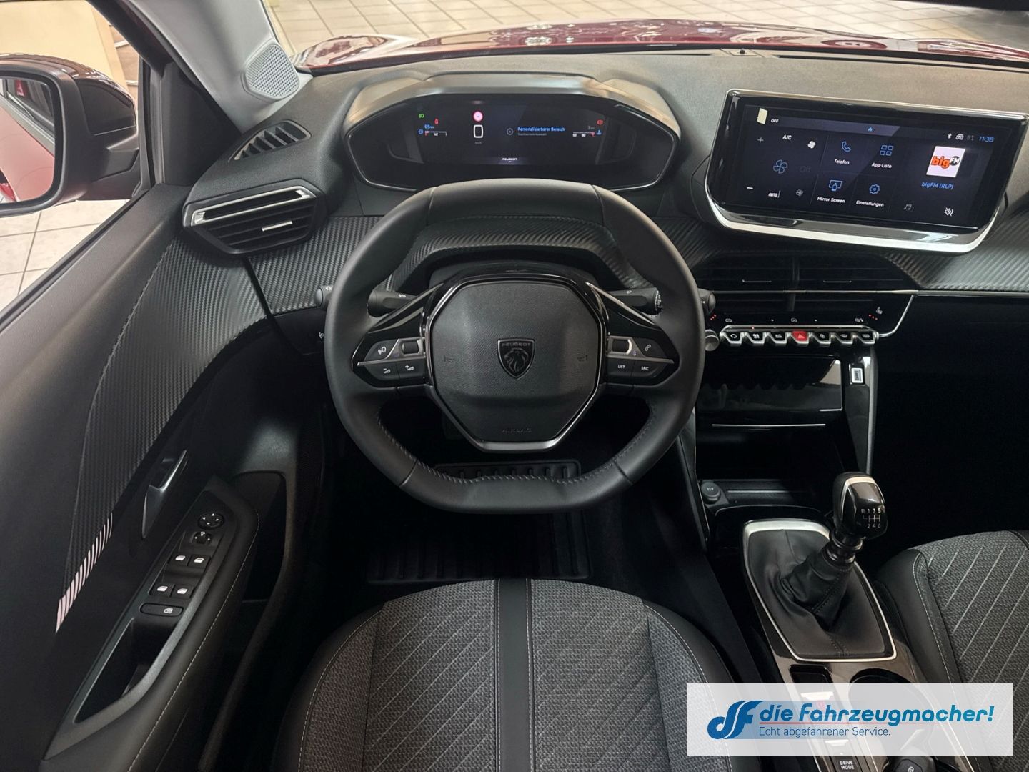 Fahrzeugabbildung Peugeot 208 Allure Digitales Cockpit LED Apple CarPlay A