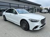 Mercedes-Benz S450d 4M Lang AMG Manufactur -HUD-Belü.Sitz-Pano - weiße Mercedes-Benz S 450
