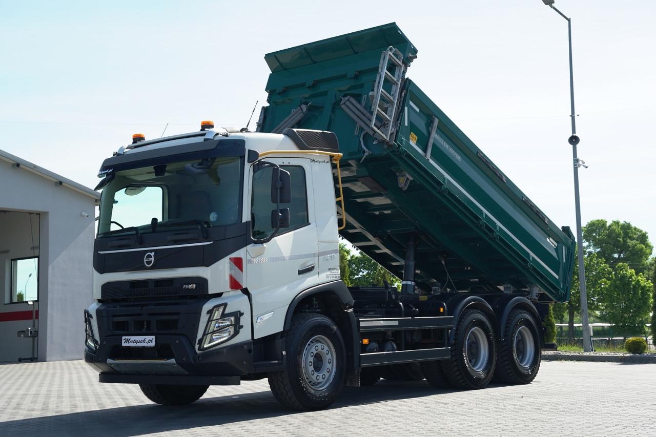 Volvo FMX 420 / 6X4 / WYWROTKA 3 STRONNA / MEILLER / 8