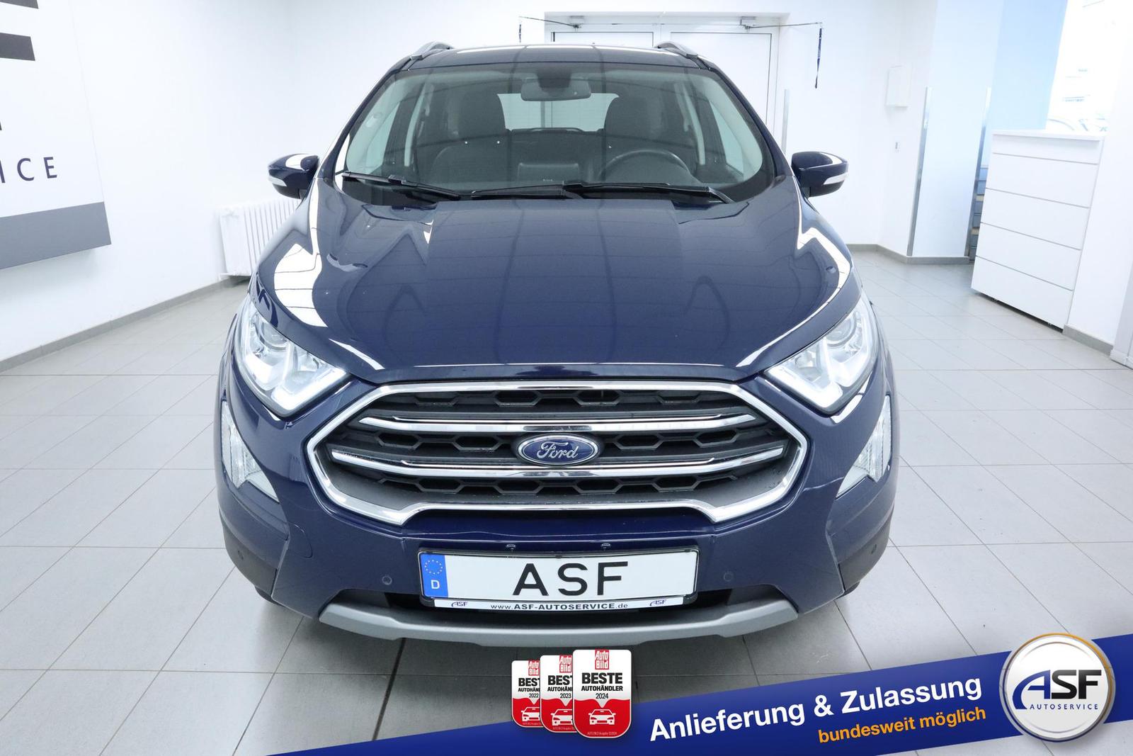 Ford EcoSport Titanium #Navi #AHK  #Winter-Paket #...