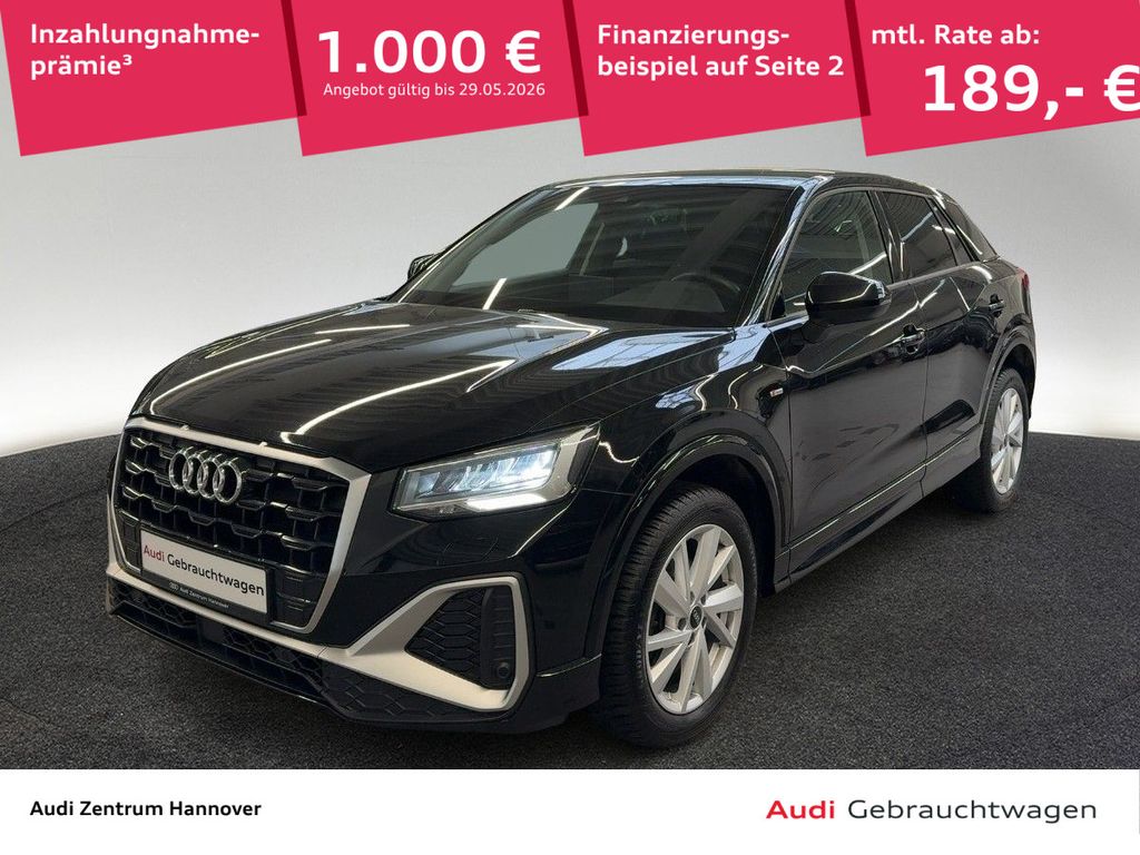 Q2 S line 30 TFSI Kamera AHK Navi virtual LED