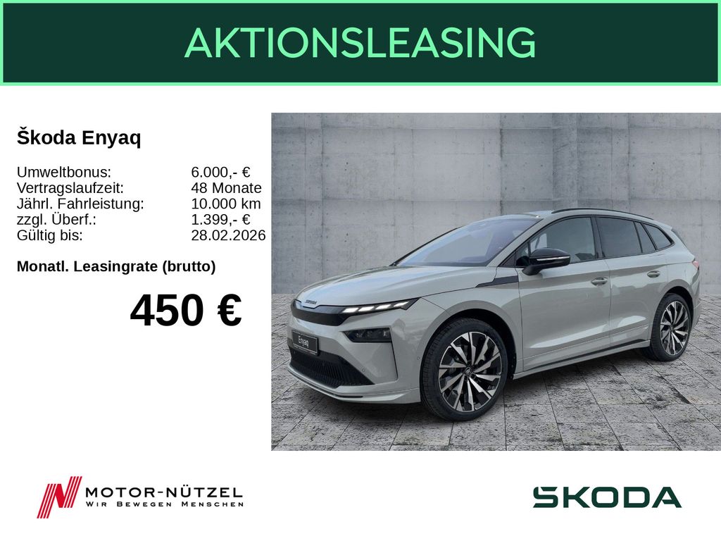 Enyaq 85 Sportline AHK PANO 21" MAXX WINTER