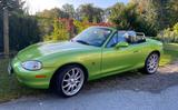 Mazda MX-5 1.6 16V -Blickfang  - Mazda MX-5: Grün, Metallic