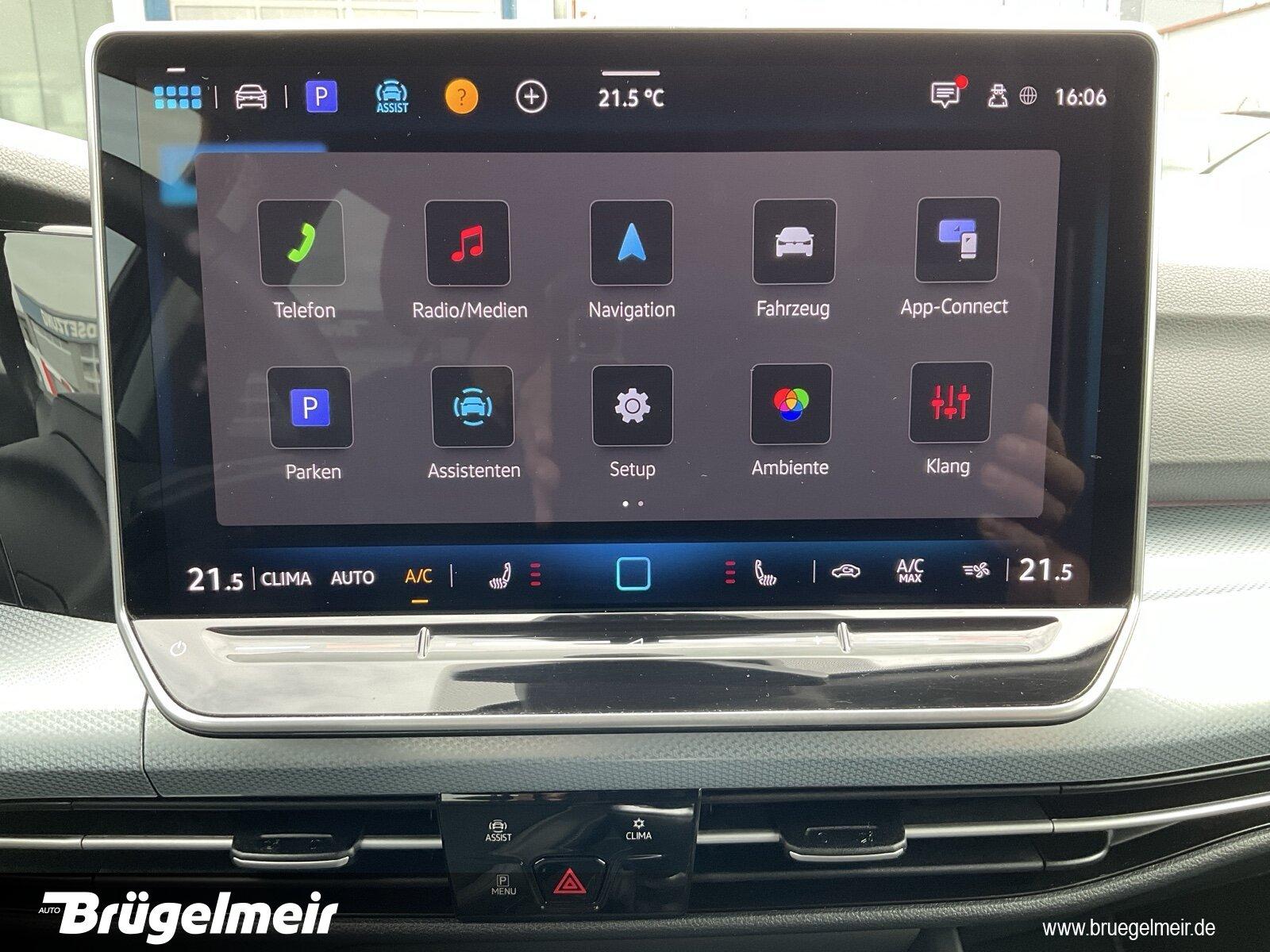 Volkswagen Golf VIII 1.5 TSI Goal+ACC+APP-CONNECT+SHZ+16", миниатюра 10