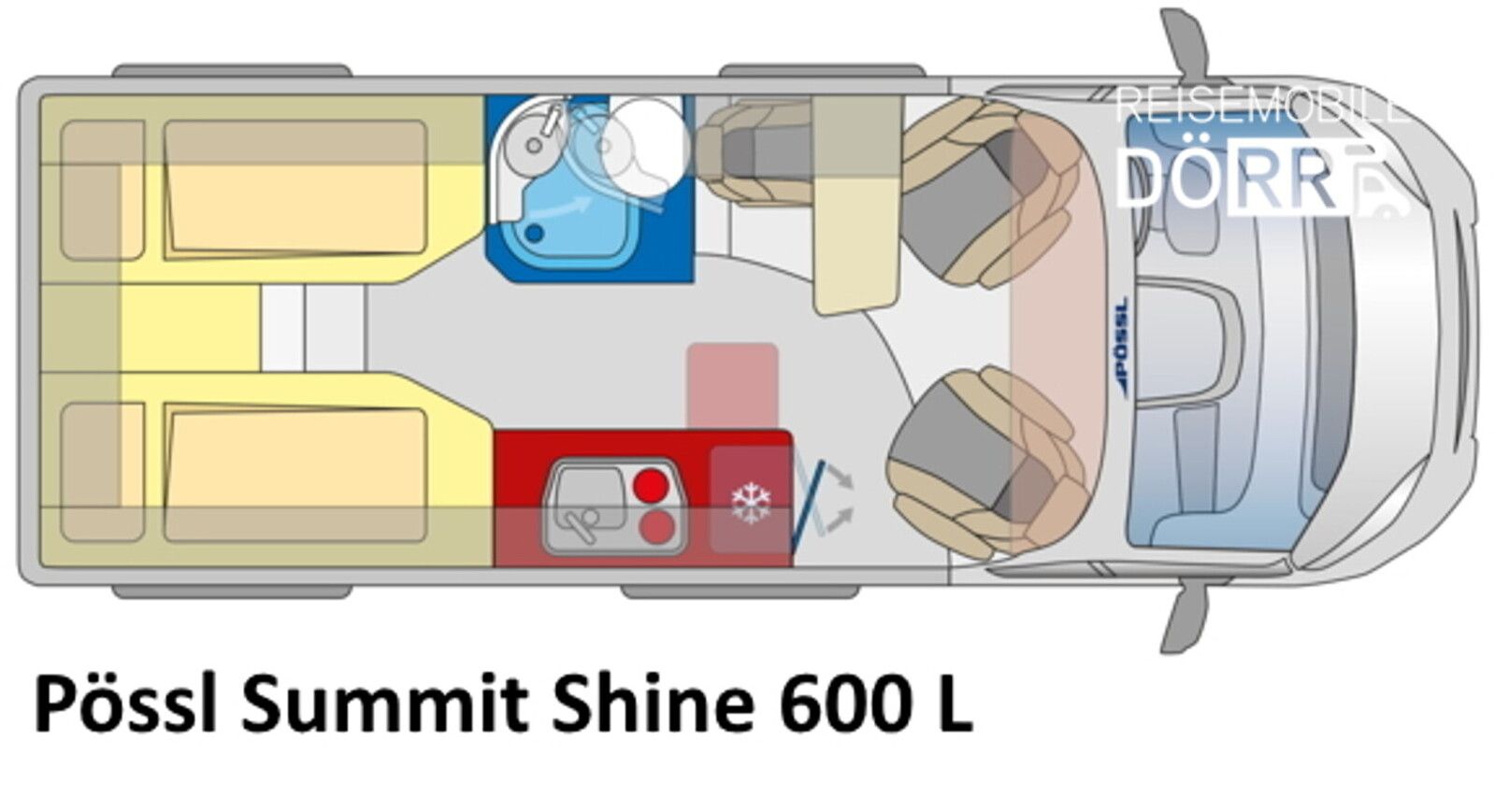 Fahrzeugabbildung Pössl Summit Shine 600 L Citroen 140 PS