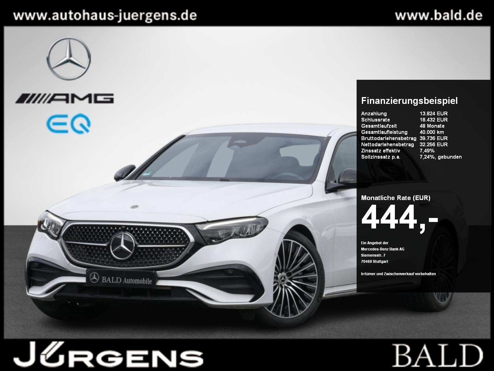 Mercedes-Benz E 220 d AMG-Sport/Burm/Night/Distr/Ambi/Totw/20'