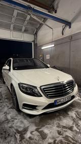 Mercedes-Benz S 500 V8 mit AMG Abgasanlage Insp.Neu Scheckheft - Mercedes-Benz S 500 mit Benzin-Antrieb: Weiß