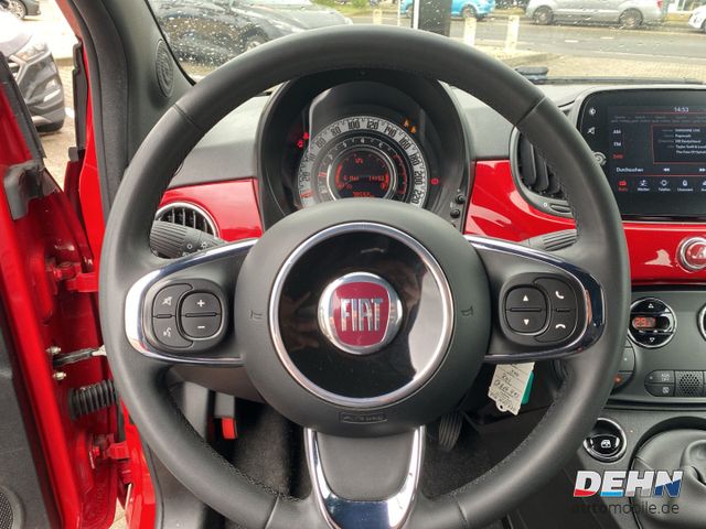 Fiat 500C Cabrio 1.0 Hybrid Red Komfortpaket PDC