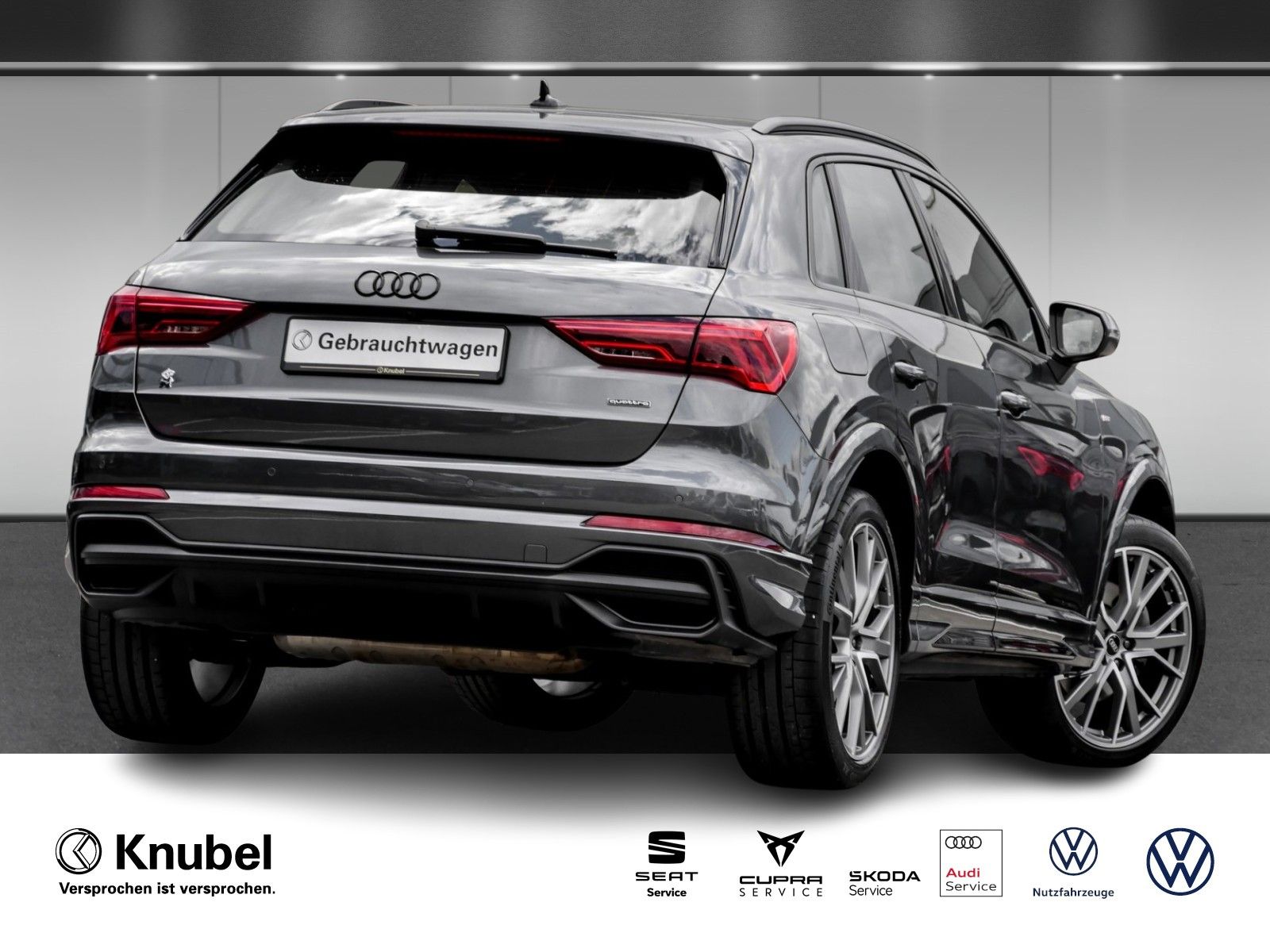 Audi Q3 S line 45 TFSI qu S tronic Nav+ Matrix Pano S imagem 2