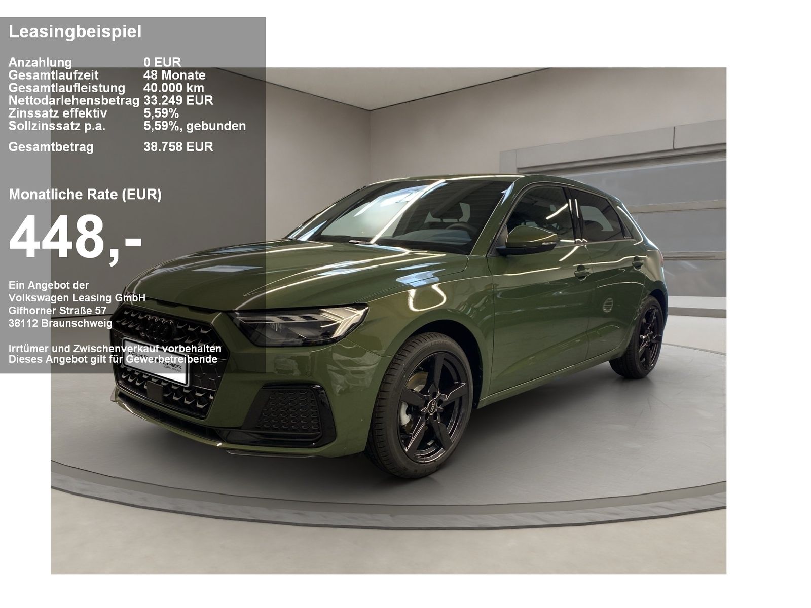 Audi A1 Sportback 30 1.0 TFSI advanced AUT Navi LED
