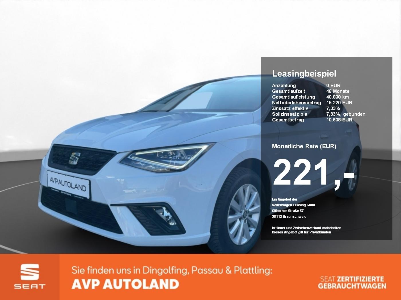 Seat Ibiza 1.0 TSI Style | NAVI | SITZH. | LED |