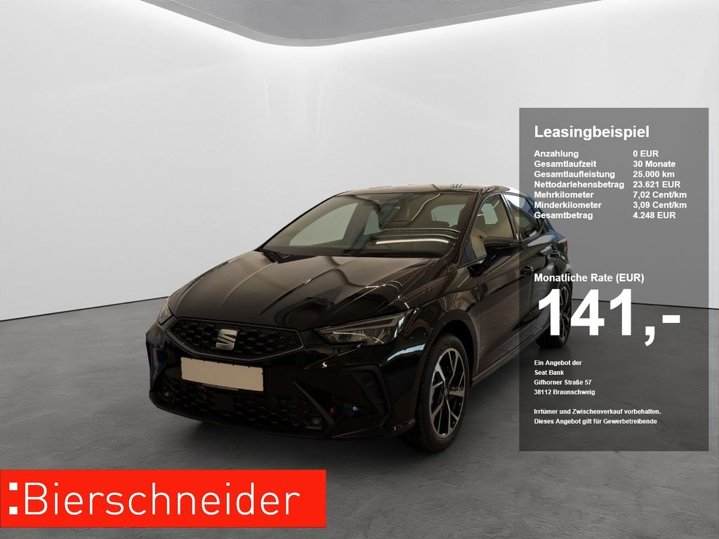 Seat Ibiza 1.0 TSI FR ab 119.-netto Business LED+NAVI