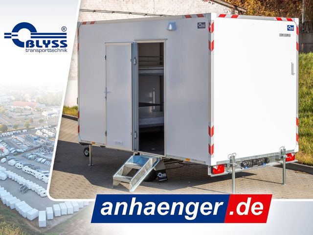 Blyss Mannschaftswagen 370x210x230cm Anhänger 1300kg