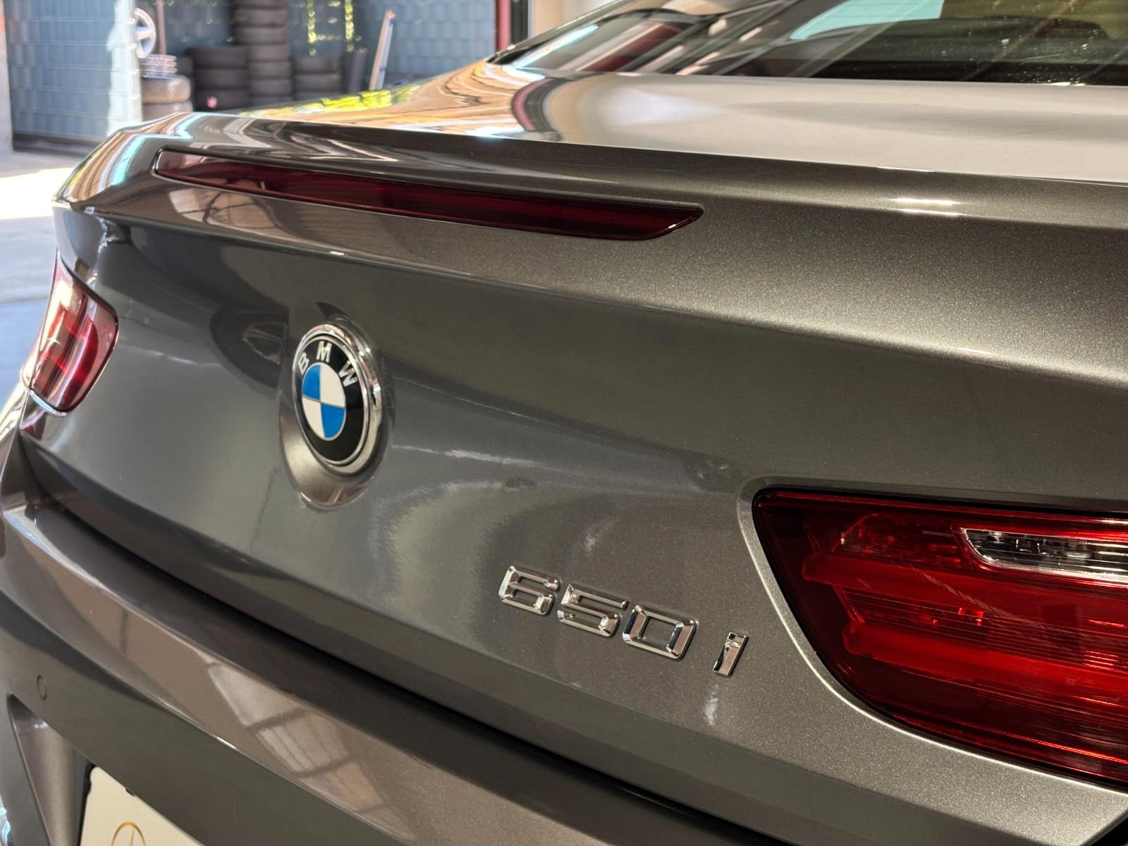BMW 650i F13 xDrive Coupé V8 408 ch • BMW Individual • Cuir beige • Head-up • Toit pano • 19"