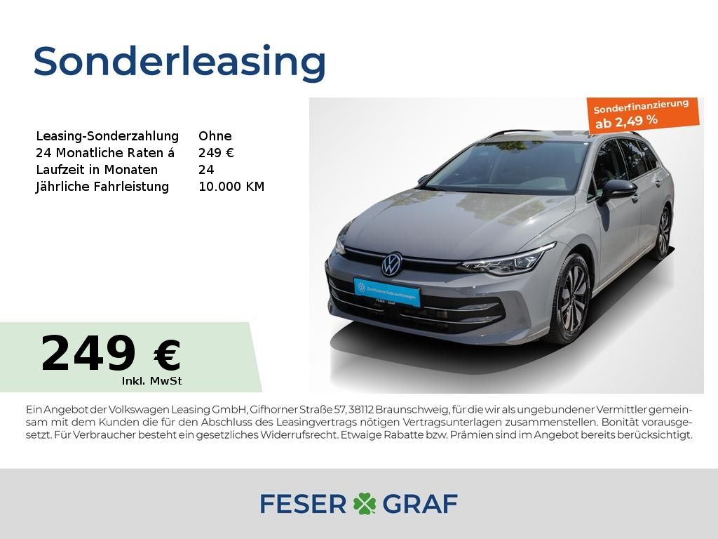 Volkswagen Golf 8 Var. 2.0 TDI Goal DSG AHK Matrix Nav 360° foto 1