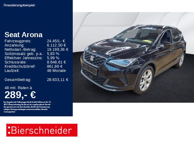 Seat Arona 1.0 TSI DSG FR LED ACC NAVI CAM SHZ