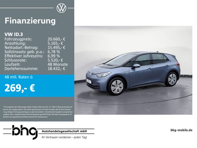 Volkswagen ID.3 Pro *LEASINGAKTION AB 339,-- MTL 48 MON./10