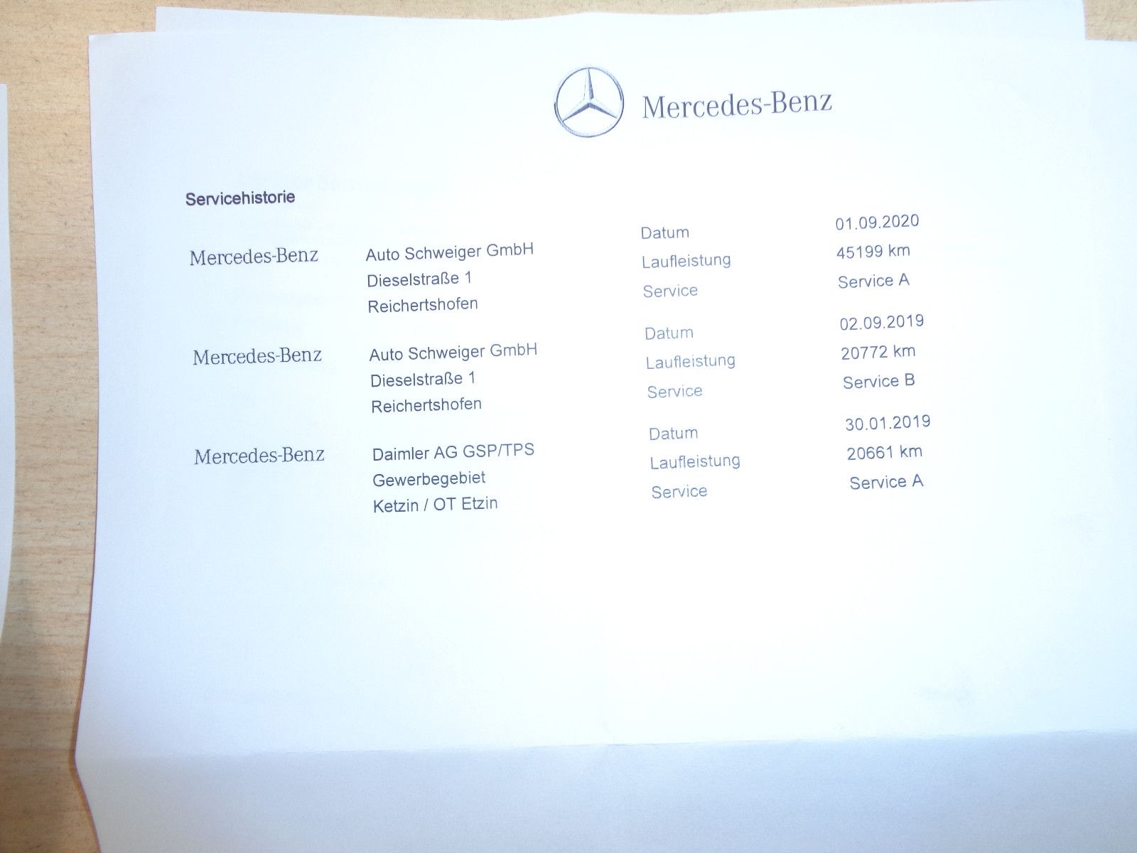 Fahrzeugabbildung Mercedes-Benz C 180 Lim / NAVI / LED / SCHECKHEFT / Automatik