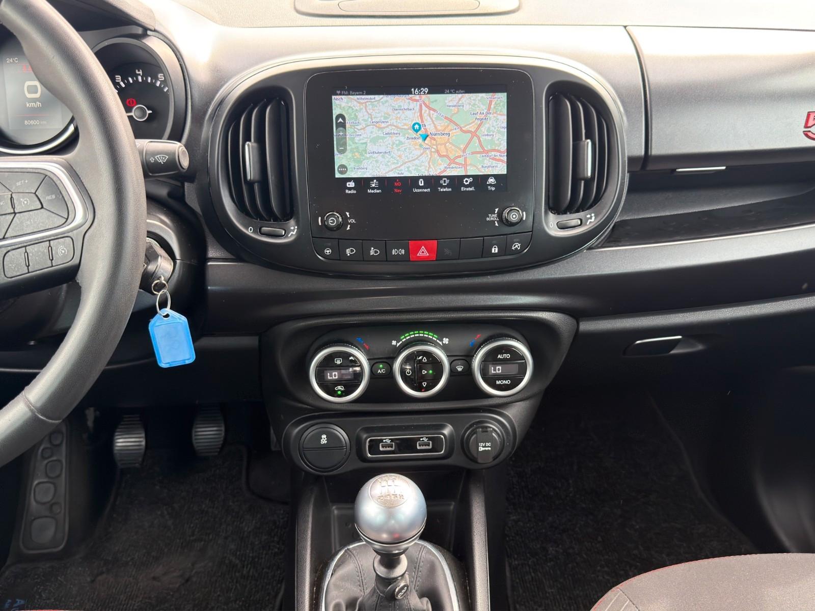 Fiat 500L Cross 1.4 Sport/NAVI/LED/TEMP./EU6d