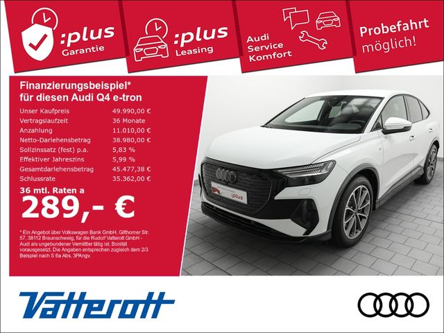 Audi Q4 Sportback 50 quattro S line AHK Matrix Navi S