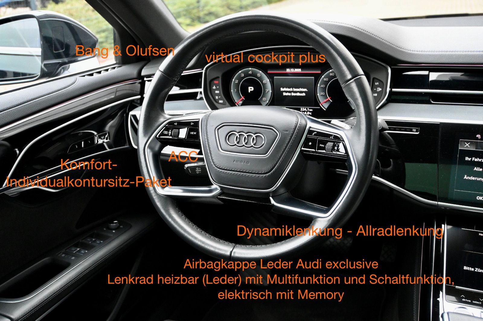 Fahrzeugabbildung Audi A8 Lang 55 TFSI qu. °UVP 147.946€°FOND-TV°PANO°