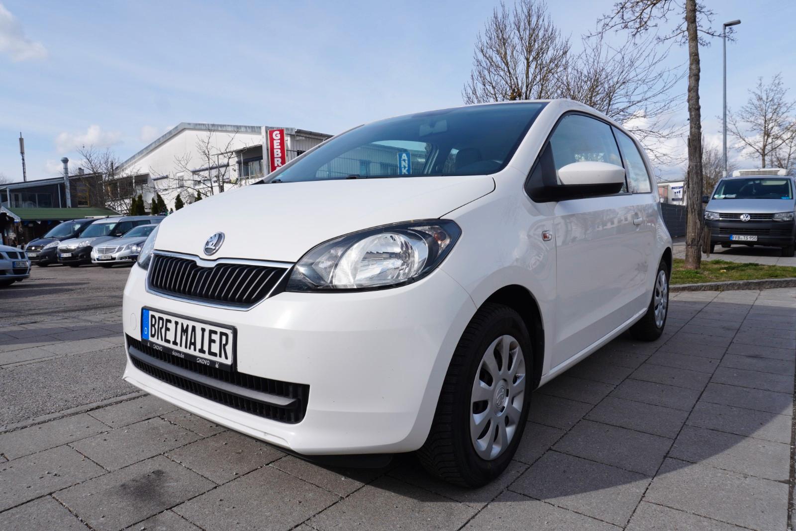 Skoda CITIGO AMBITION*TÜV NEU*KLIMA*SHZ*8-FACH*1.HAND