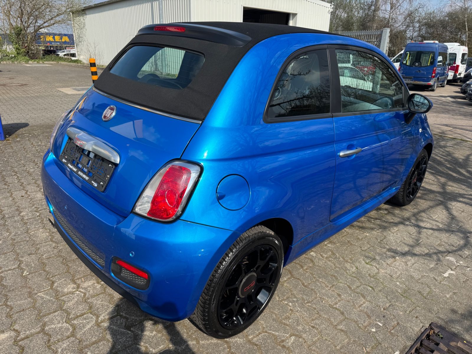 Fahrzeugabbildung Fiat 500C S Cabrio Leder