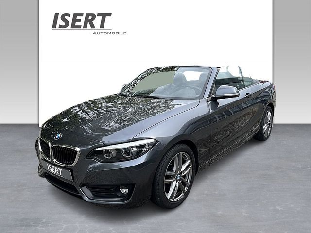 BMW 218d Cabrio Advantage A.+NAVI+H&K+DAB+SPORTSITZ