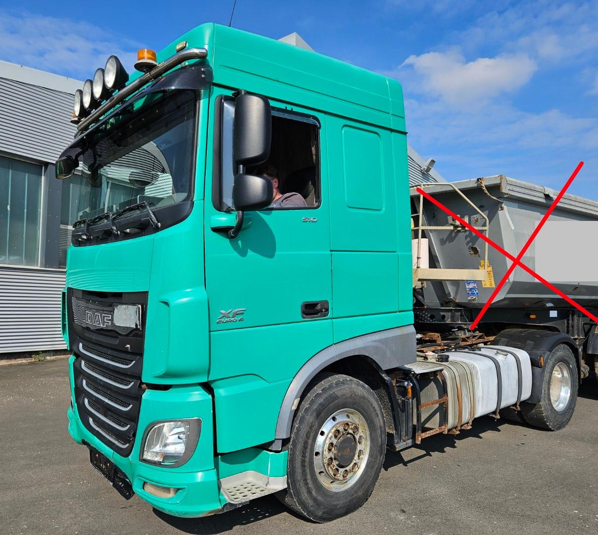 DAF XF 510 FT PXP 4x4 hydr. Antrieb Vorderachse