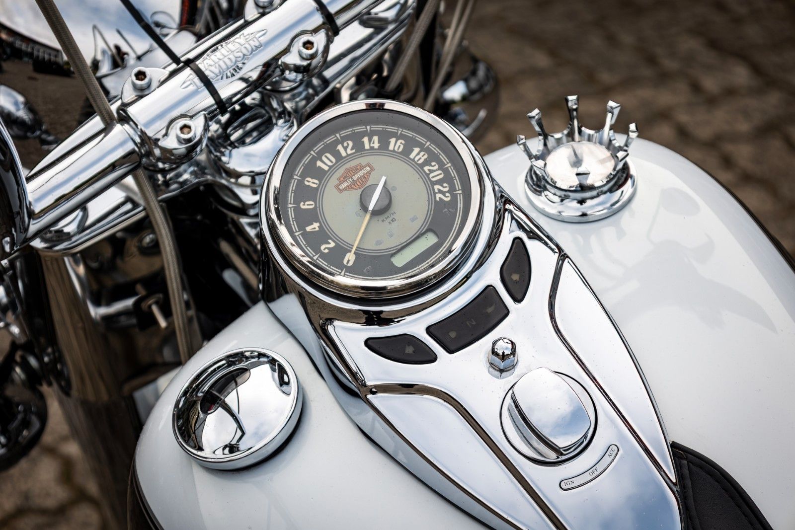 Fahrzeugabbildung Harley-Davidson FLSTC Heritage Classic Twin Cam 96 cui - Chicano
