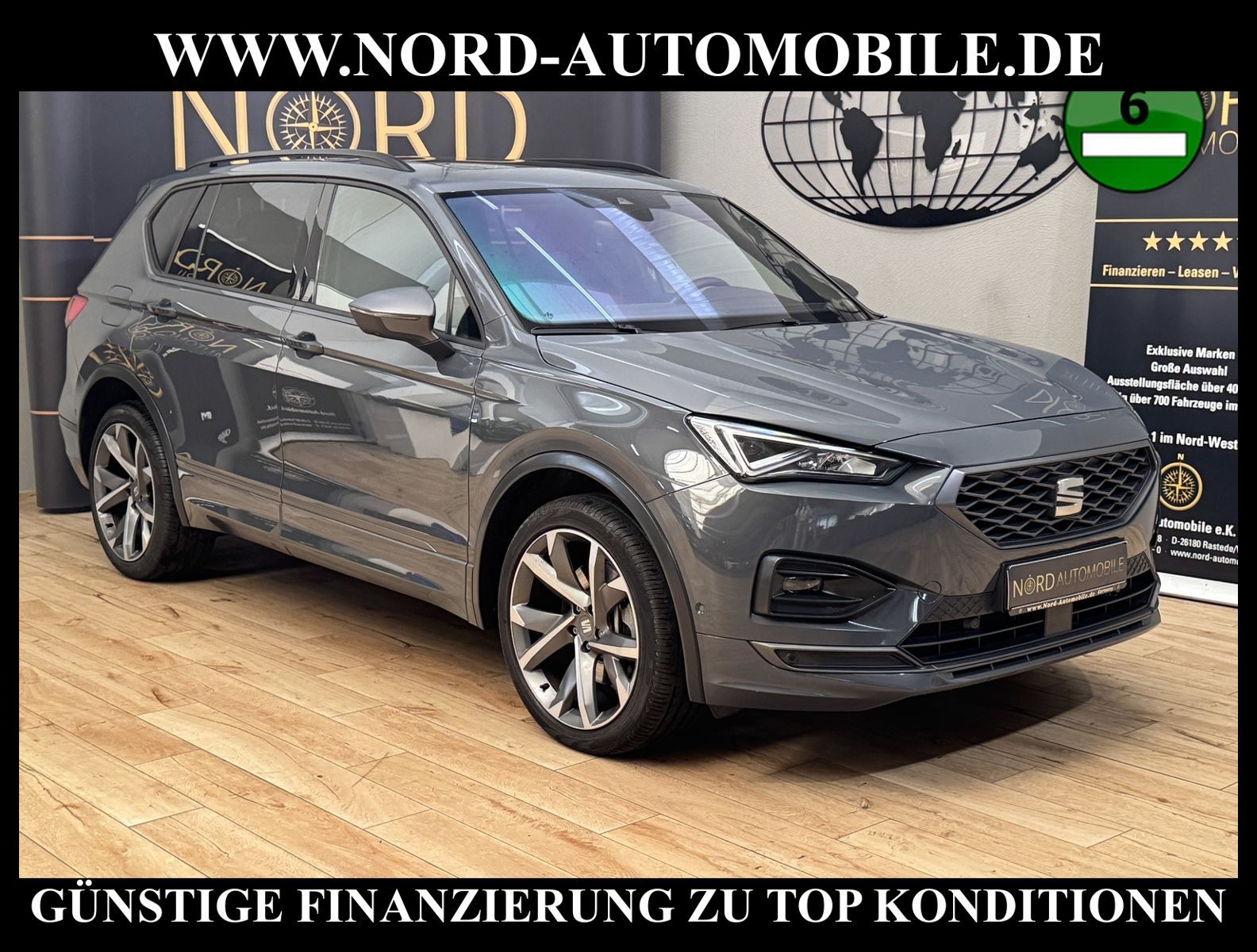 SEAT Tarraco FR 2.0 TSI DSG 7-Sitzer/Pano/AHK/20